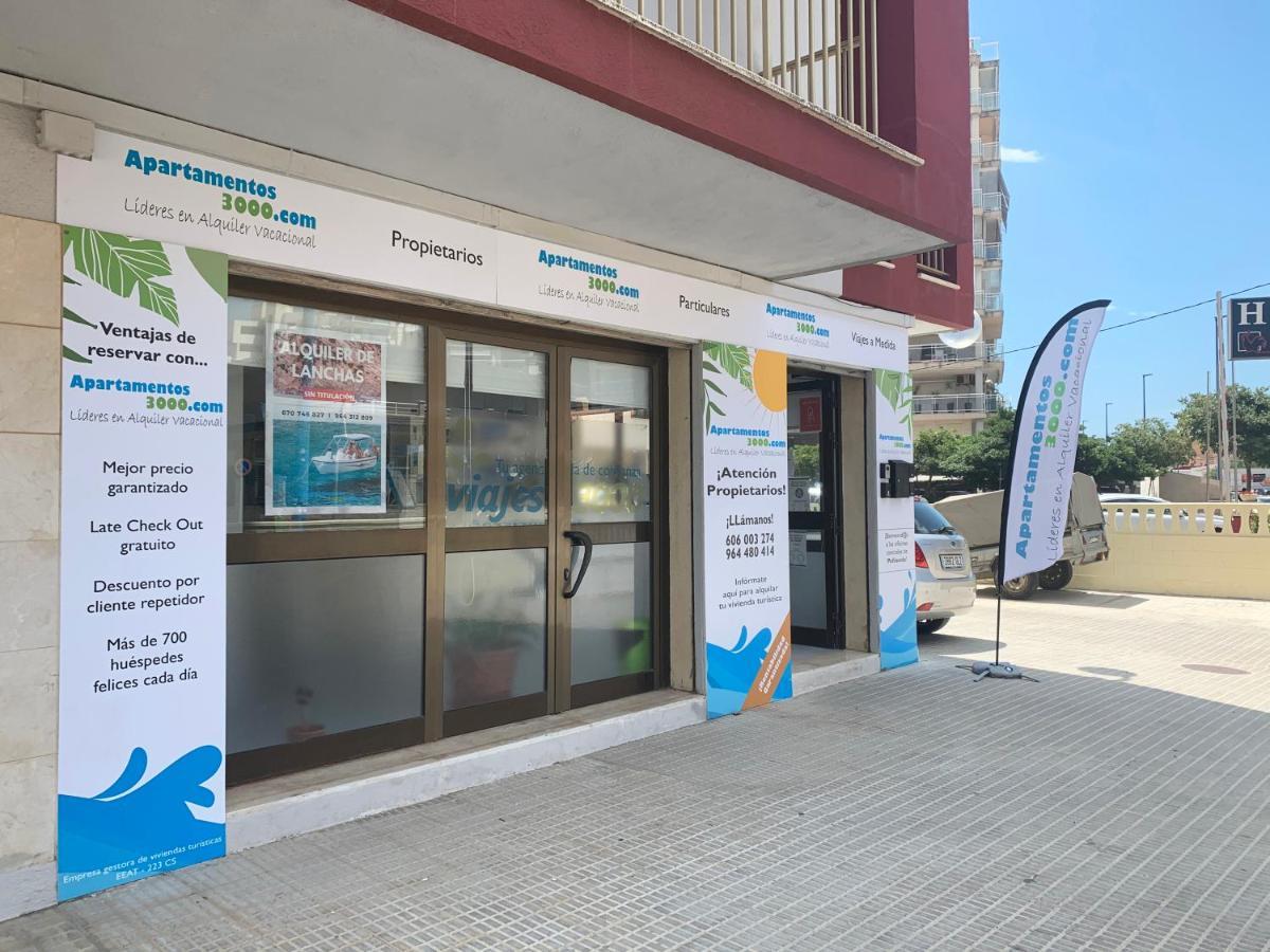 Apartamento Papa Luna Primera Linea 3000 Peñíscola Eksteriør bilde